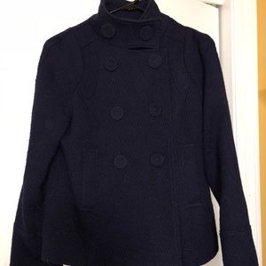 Jack B.B. Dakota navy coat, size small